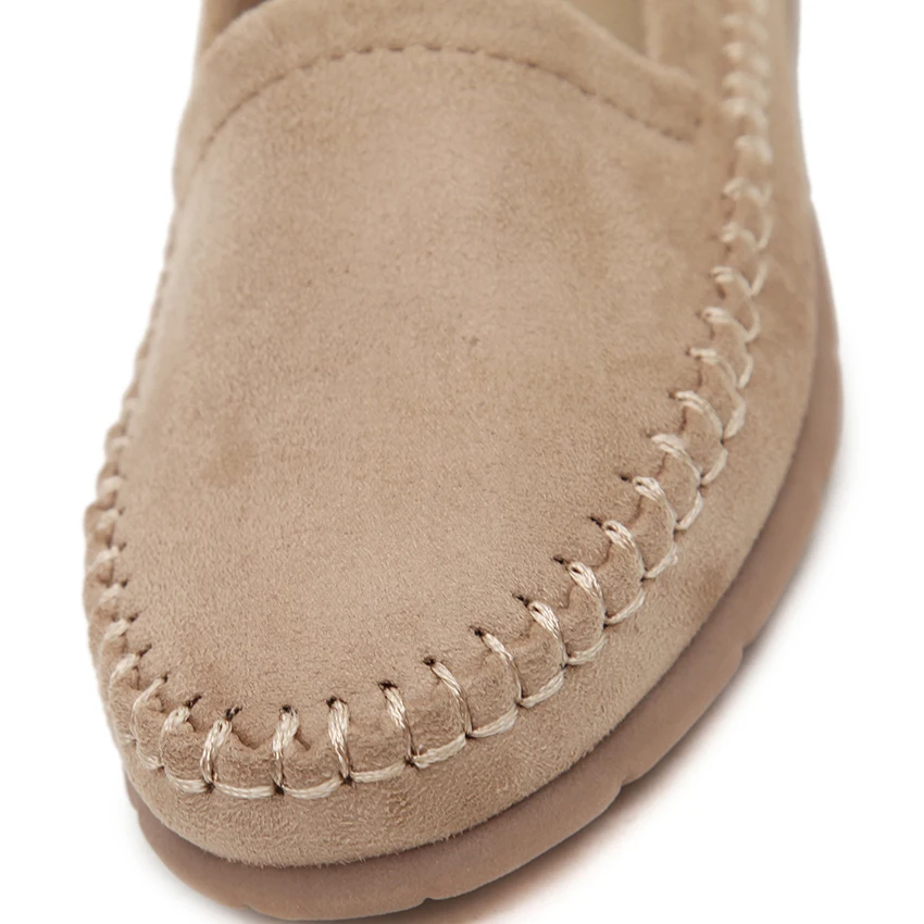 2017 Летние Туфли Женщины Кожаные Плоские Обувь Повседневная Мокасины Скольжения