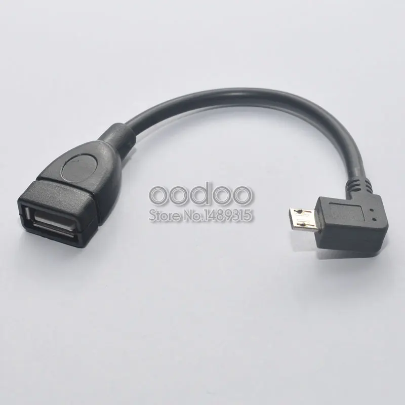 Micro USB OTG адаптер 90 град. для UTV007 плата видеоввода андроид мобильный телефон |