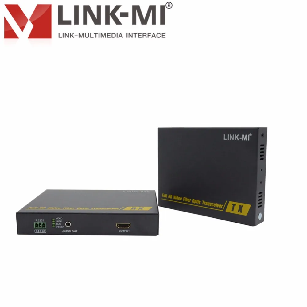 LINK MI LM THF109H несжатая HDMI D видео волоконно Оптическая передача по оптическому LC