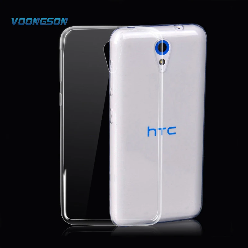 VOONGSON High Clear Transparent Soft Silicone TPU Case For HTC Desire 620 620G D620h D620u 820mini D820mu D820mt Dual Sim |