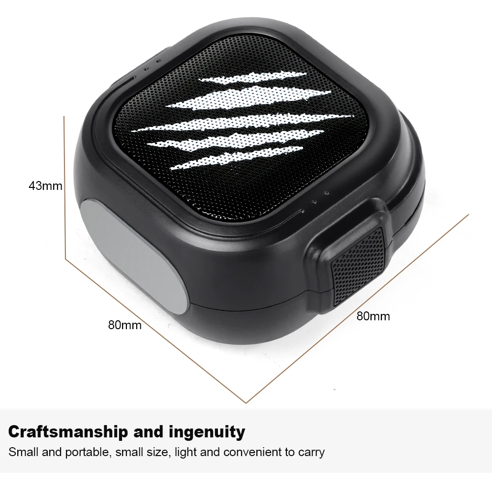 TOPROAD портативные Bluetooth колонки мини беспроводная стерео звуковая коробка Mp3 плеер