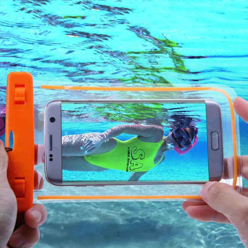 Универсальный Водонепроницаемый Чехол для iphone x 7 8 plus водонепроницаемый чехол