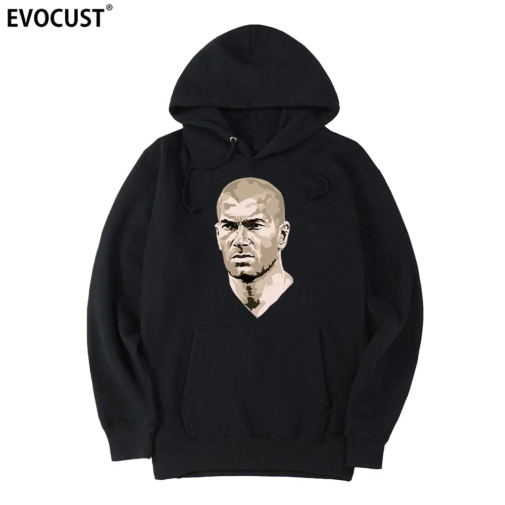 

ZIDANE HEAD France men Hoodies Sweatshirts women unisex Combed Cotton