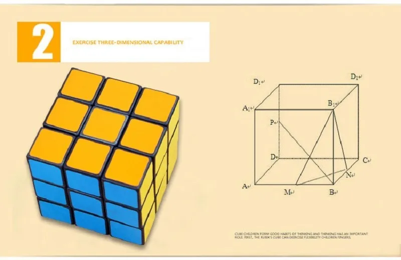 Классические игрушки Cube3x3x3 ПВХ стикер блок головоломка скоростной Куб Красочные обучающие и образовательные головоломки Cubo Magico игрушки