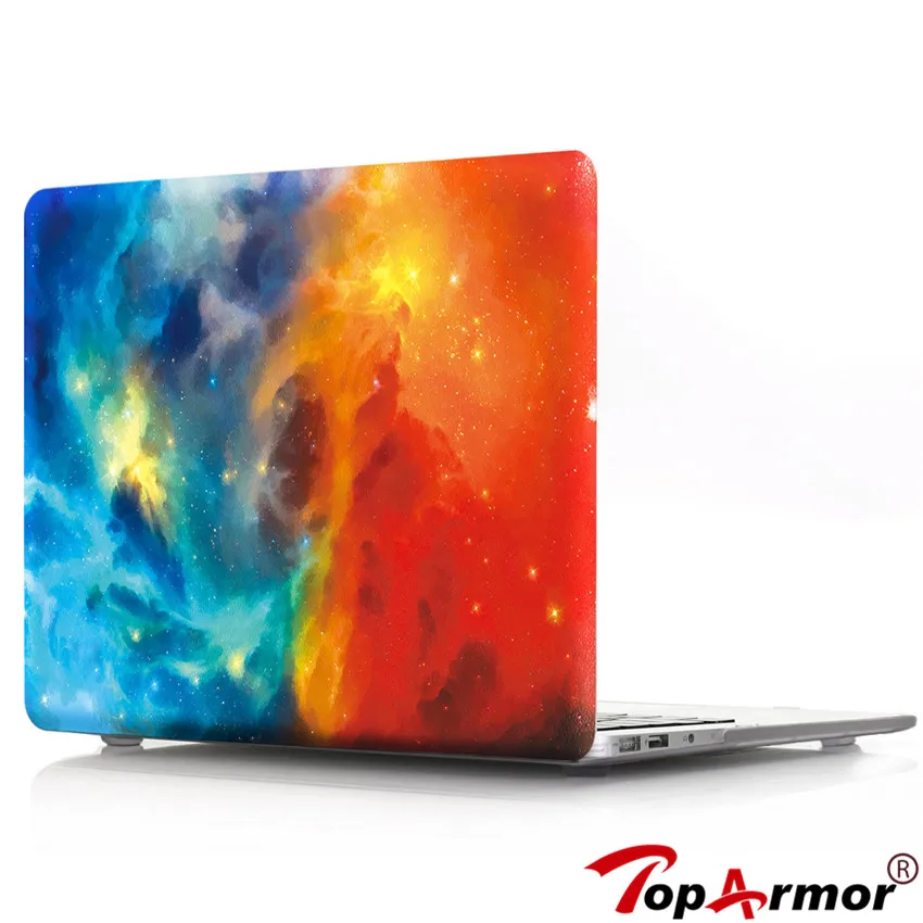Яркий чехол для ноутбука с рисунком звездного неба защитный Macbook Air Pro Retina 11 12 13 15