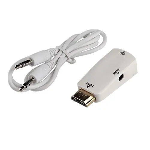 HDMI к VGA конвертер KUYIA 3 5 мм аудио адаптер для HDTV/монитор/проектор Совместим с SONY PS3