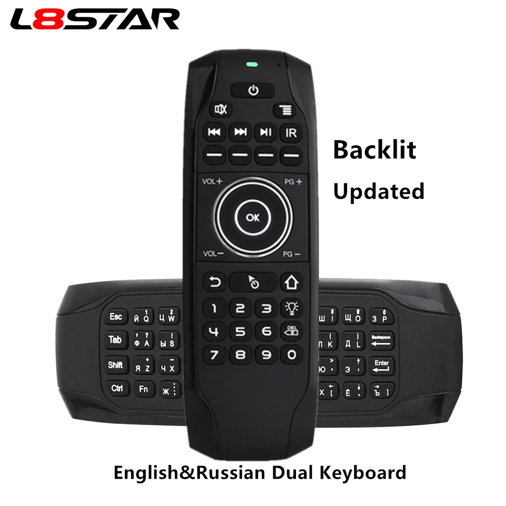 L8STAR G7 русская воздушная мышь с подсветкой и ИК-подсветкой беспроводная