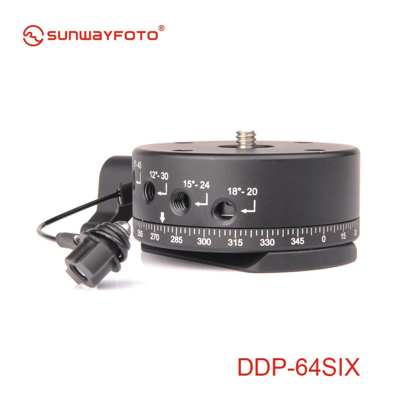 SUNWAYFOTO DDP-64SIX головка индексации для Dslr 360 панорамная штатива Профессиональная