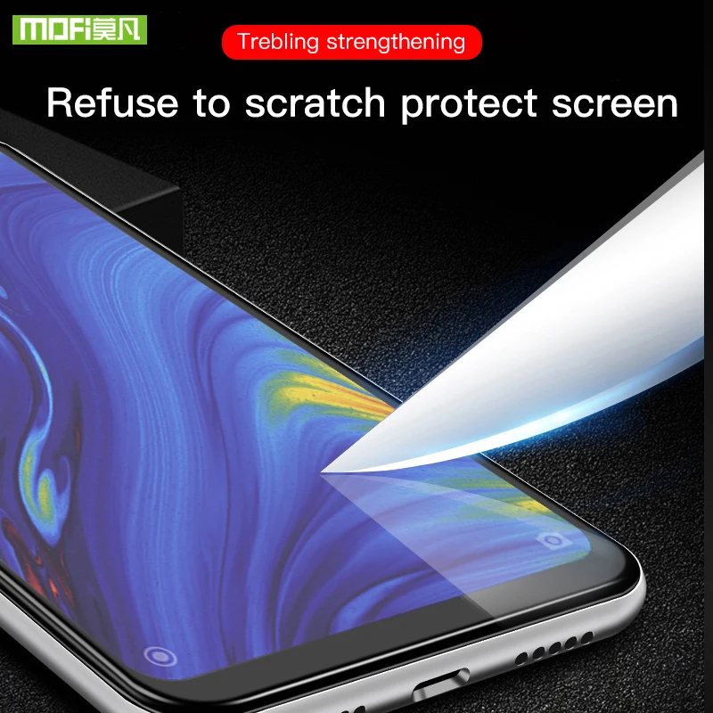 Mofi for xiaomi redmi note 6 pro glass screen protector tempered full cover | Мобильные телефоны и аксессуары