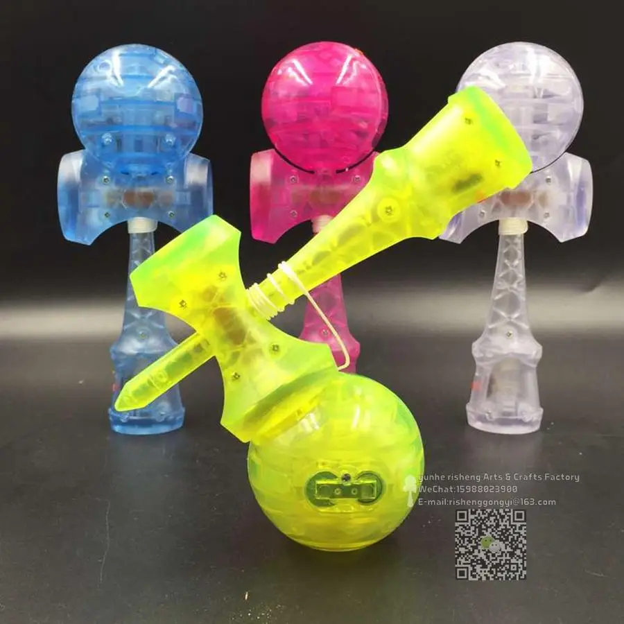 TWB розничная продажа kendama LED пластик|led disco|led pirled mac |