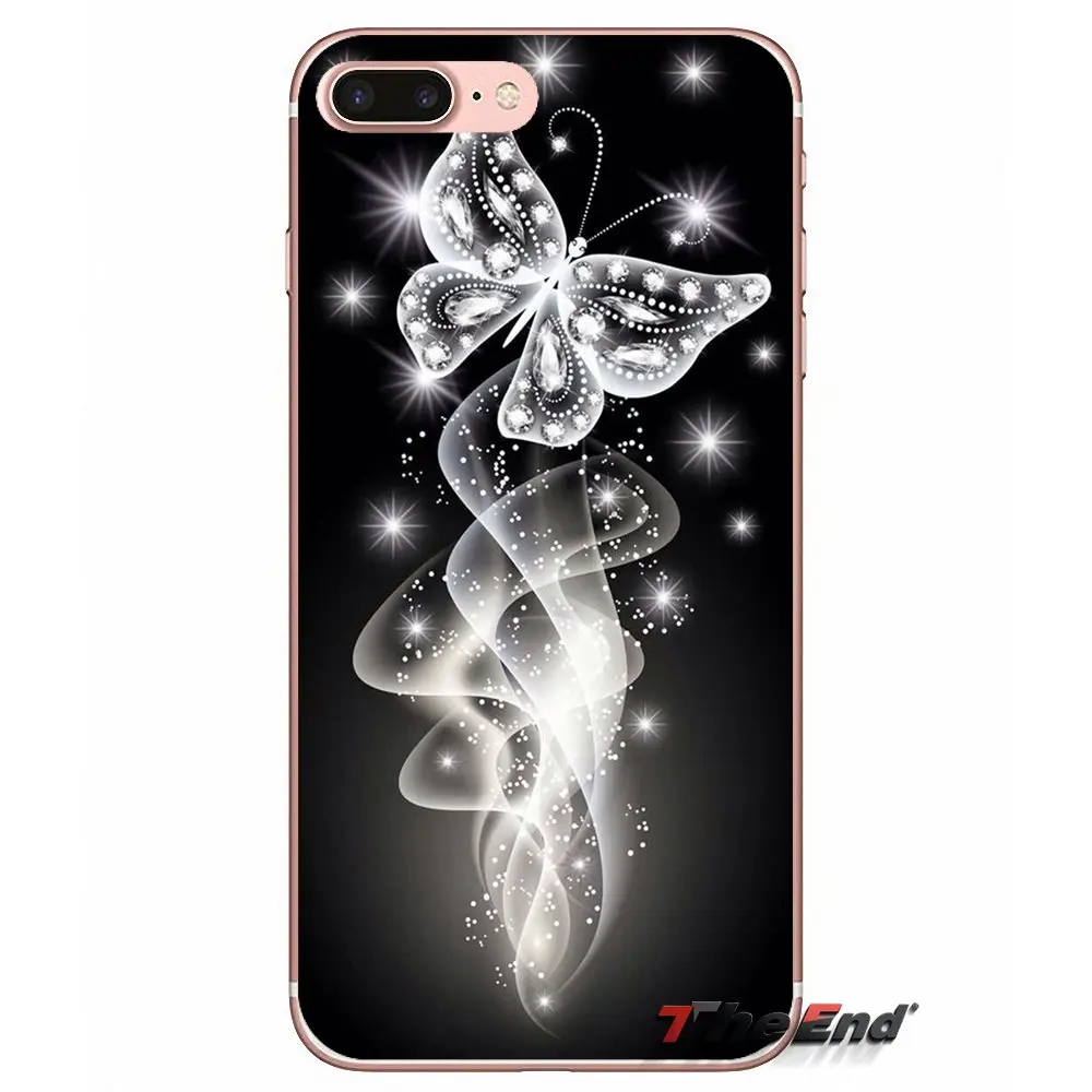 For Samsung Galaxy S2 S3 S4 S5 MINI S6 S7 edge S8 Plus Note 2 3 4 5 Grand Core Prime Amazing butterfly pattern ultra thin case | Мобильные