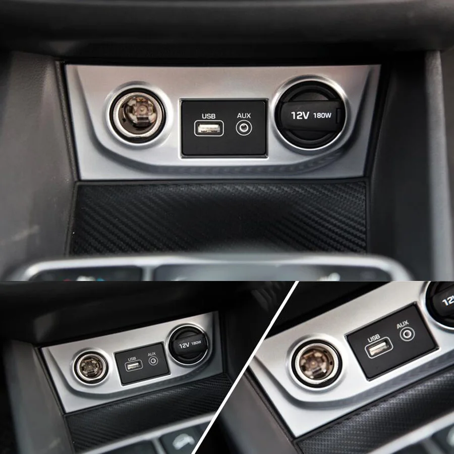 

ABS Автомобильный интерьер прикуриватель кнопка переключатель панель крышка рамка отделка стикер для Hyundai IX25 2015 автомобильный аксессуар