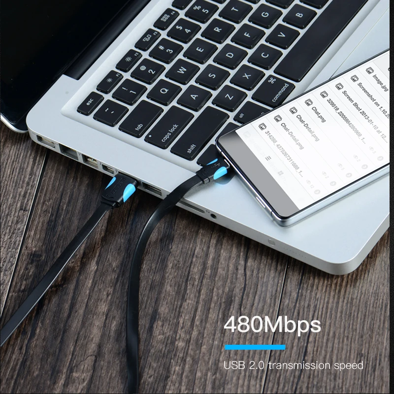 Кабель Micro USB Vention быстрая зарядка провод для Android мобильный телефон кабель