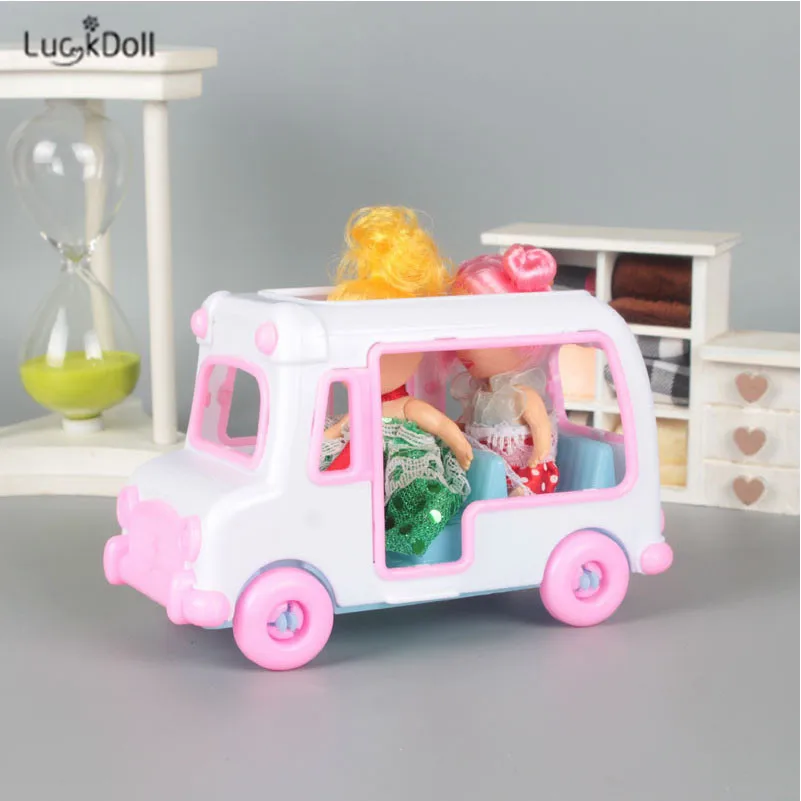 Модный новый мини автомобиль LUCKDOLL подходит для игрушечных кукол 11 8 дюйма