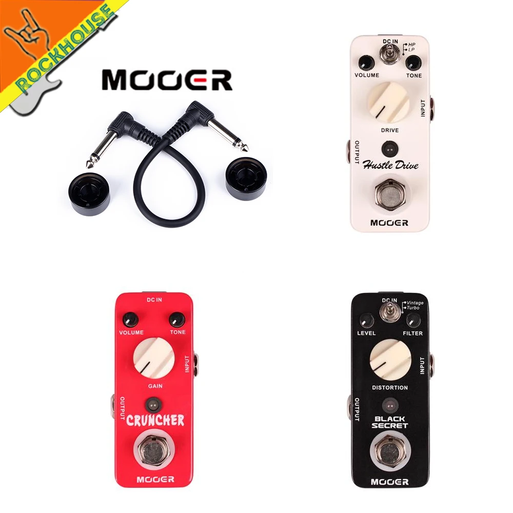MOOER с высоким коэффициентом усиления искажения гитары педаль эффектов