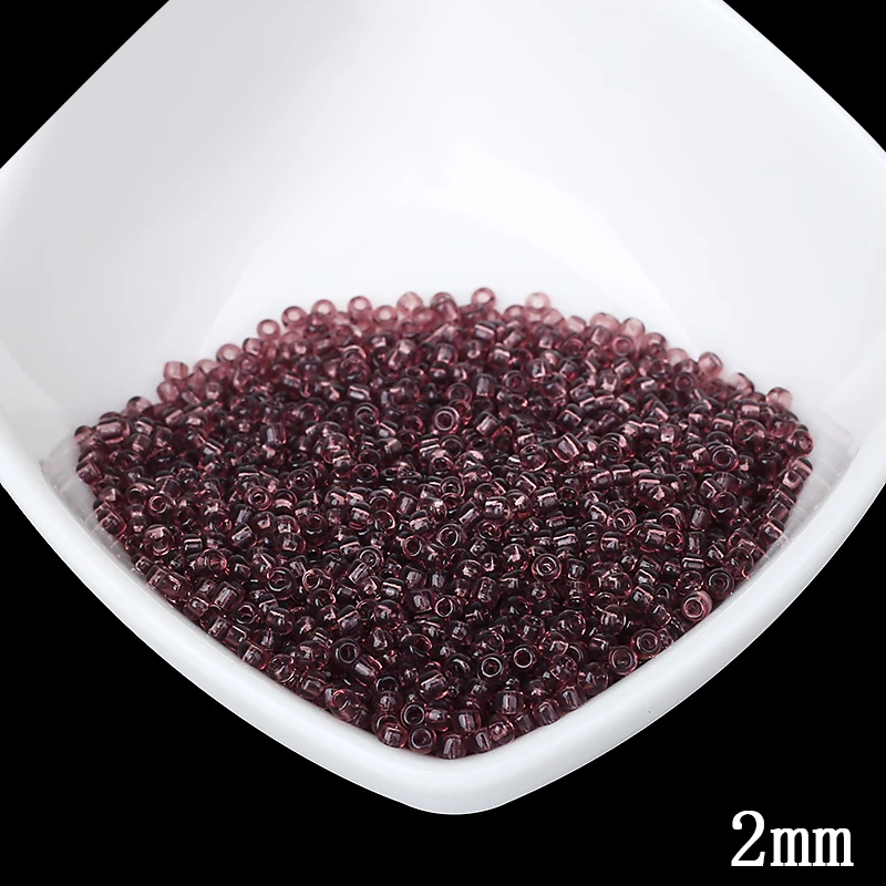 1000 шт./лот 2 мм Цветные чешские стеклянные бусины оптовые продажи австрийский