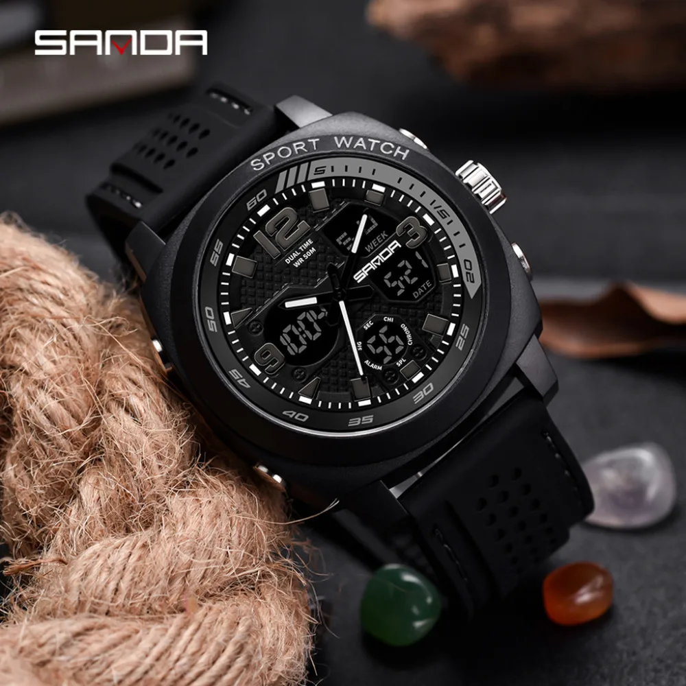 Мужские модные часы, роскошный бренд, reloj, новые часы, Hour relogio, Saat, часы, мужские часы, женские, montre homme, relogio, цифровые# F