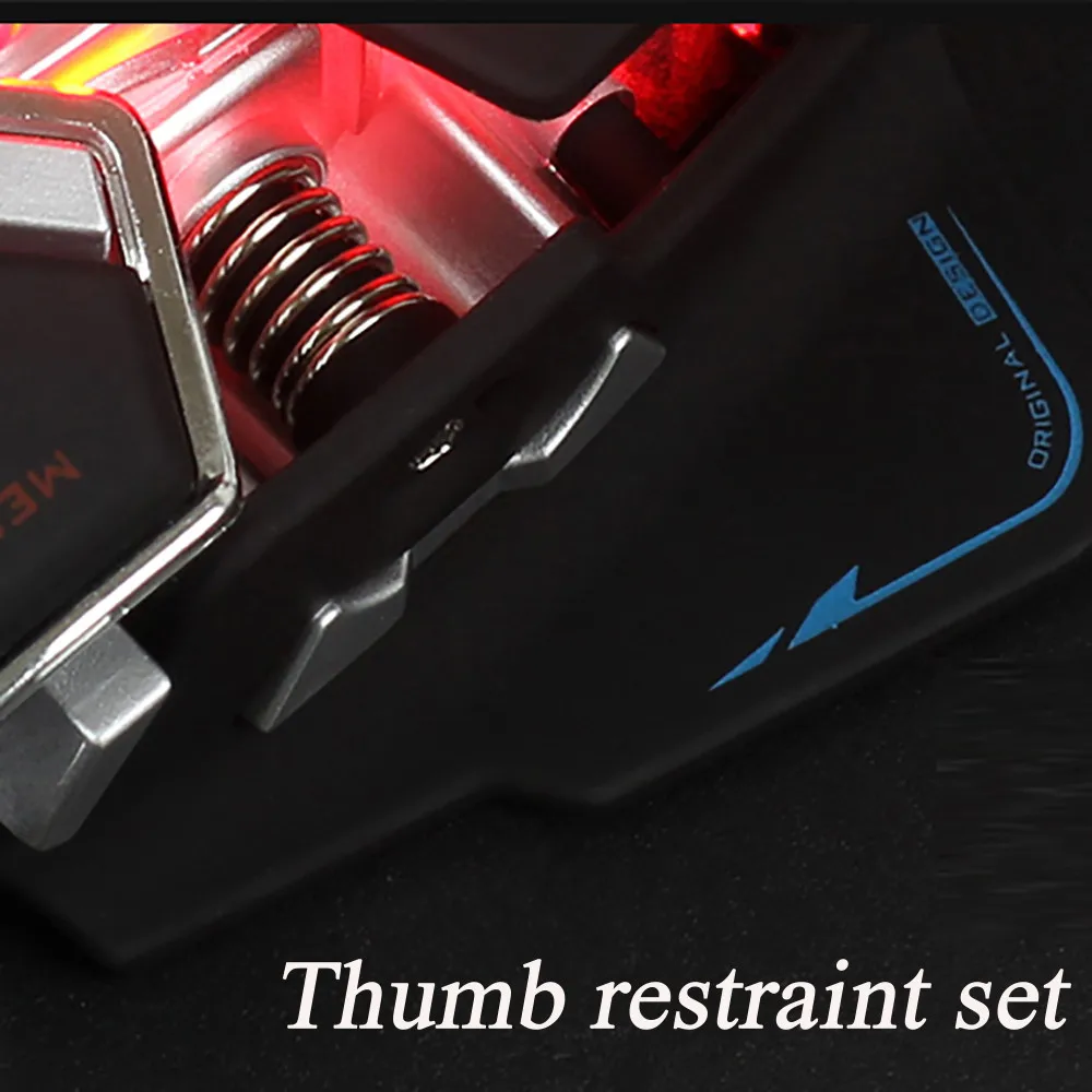 Оригинальная Регулируемая игровая мышь LUOM G10 с разрешением 4000 dpi, USB оптическая профессиональная игровая мышь для ноутбука, компьютера# ZS