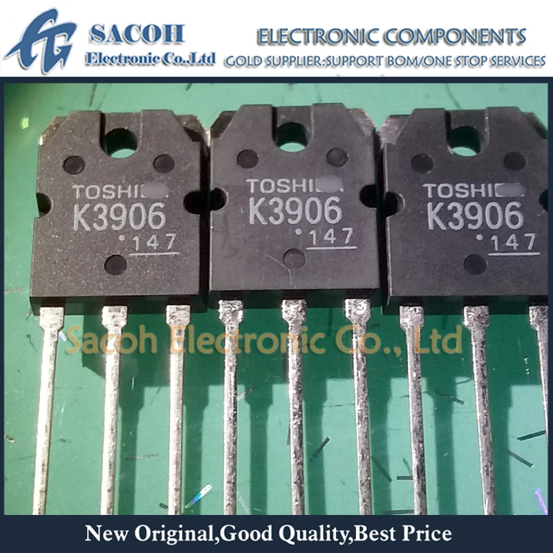 

New Original 10Pcs 2SK3906 K3906 or 2SK3903 or 2SK3911 TO-3P 20A 600V Power MOSFET