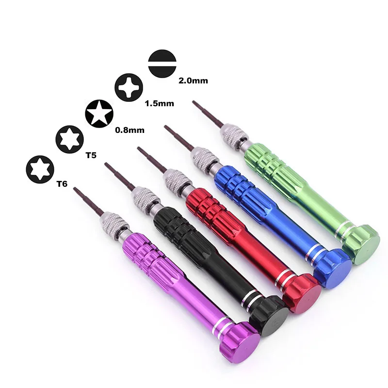 Универсальный Набор отверток 5 в 1 прецизионный Torx для iPhone камеры часов планшета