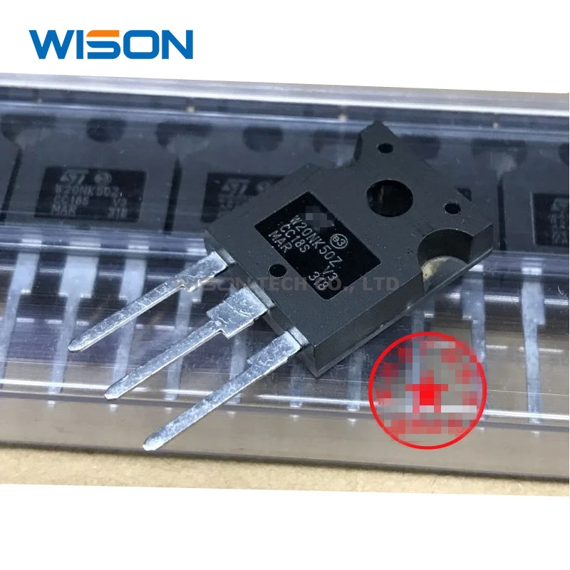 10pcs/lot new STW20NK50Z W20NK50Z W20NK50 20N50 TO-247 20A 500V Power MOSFET transistor