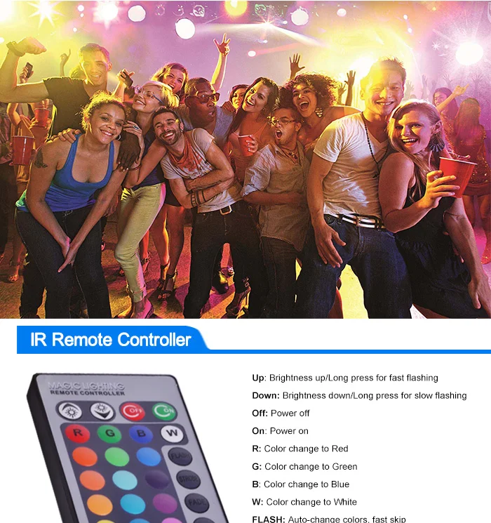 Goodland E27 светодиодный RGB лампа 4 Вт MR16 GU10 GU5.3 светодиодный прожектор 110 В 220 В RGB высокой мощности 16 цветов ИК пульт дистанционного управления лампы
