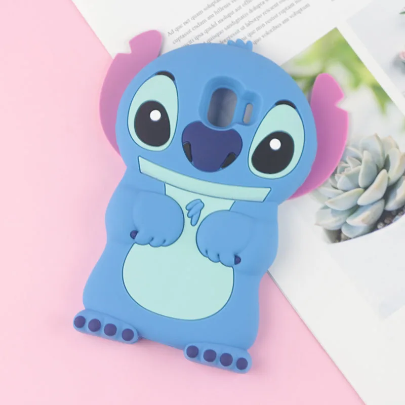 Симпатичные стежка Плюшевые игрушки кролика Horse чехол для samsung Galaxy J2 Pro J3 J4 Plus J5 J6 Prime J7 J8 Кот, Салли защитный чехол для телефона - Цвет: 3D Stitch