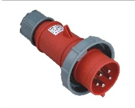 

1pcs/lot Industrial plug connector TYP375 (32A5 core) IP67