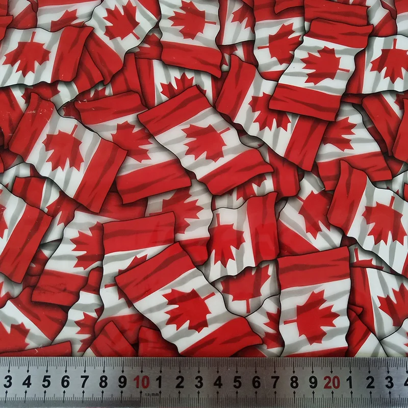 ROYAL TSAUTOP 40um Size 0.5m x 20m Water Transfer Printing Film Hydrographic Canadian flag WDF4040B | Автомобили и мотоциклы
