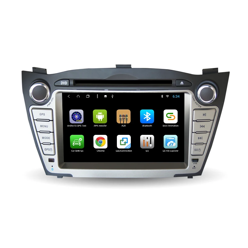 Автомобиль аудио DVD GPS navifation Android Поддержка Bluetooth SWC мультимедийный плеер для HYUNDAI