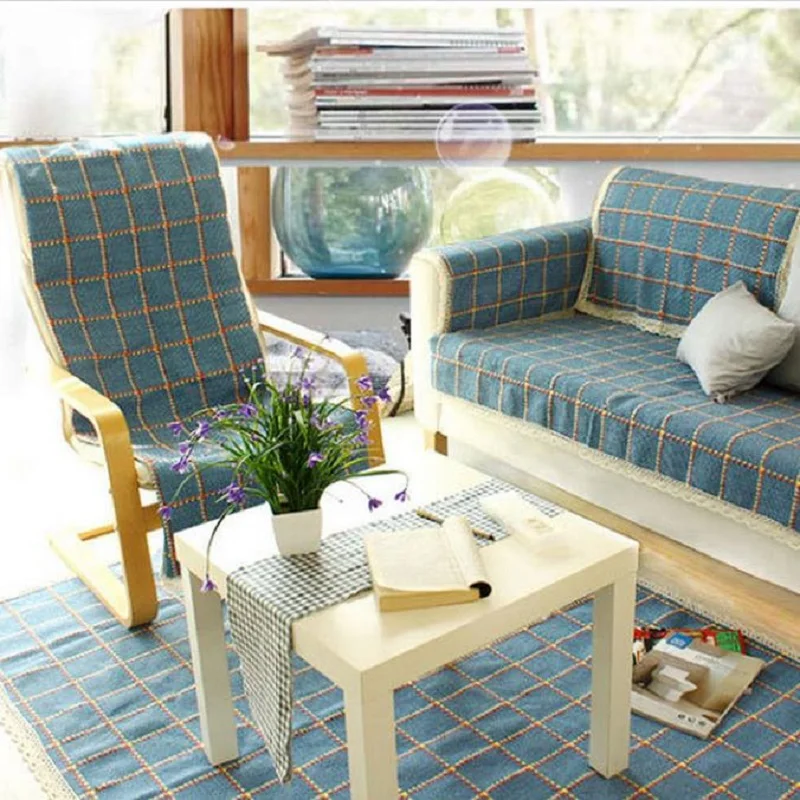 WLIARLEO толстый диван полотенце плетение плед-чехол для дивана Нескользящие Чехлы