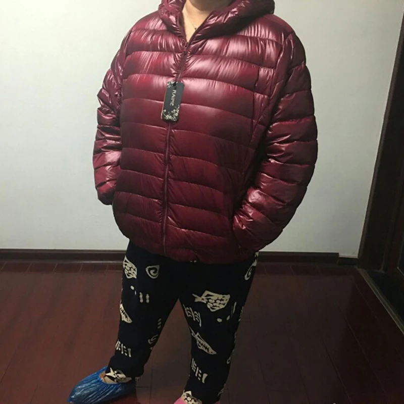 Супер большой ожирение женщин размера плюс 6XL Стеганое пальто ультра утепленная куртка пальто Твердые куртки зимние пальто портативный