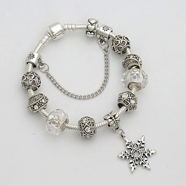 браслет со снежинкой. браслет снежинки серебро. браслет с снежинкой для девочки. браслет со снежинкой. браслет со снежинкой.