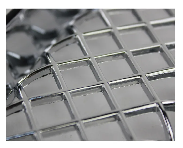 Новое поступление 7 шт. Замена ABS все хромированные серебро спереди автомобиля