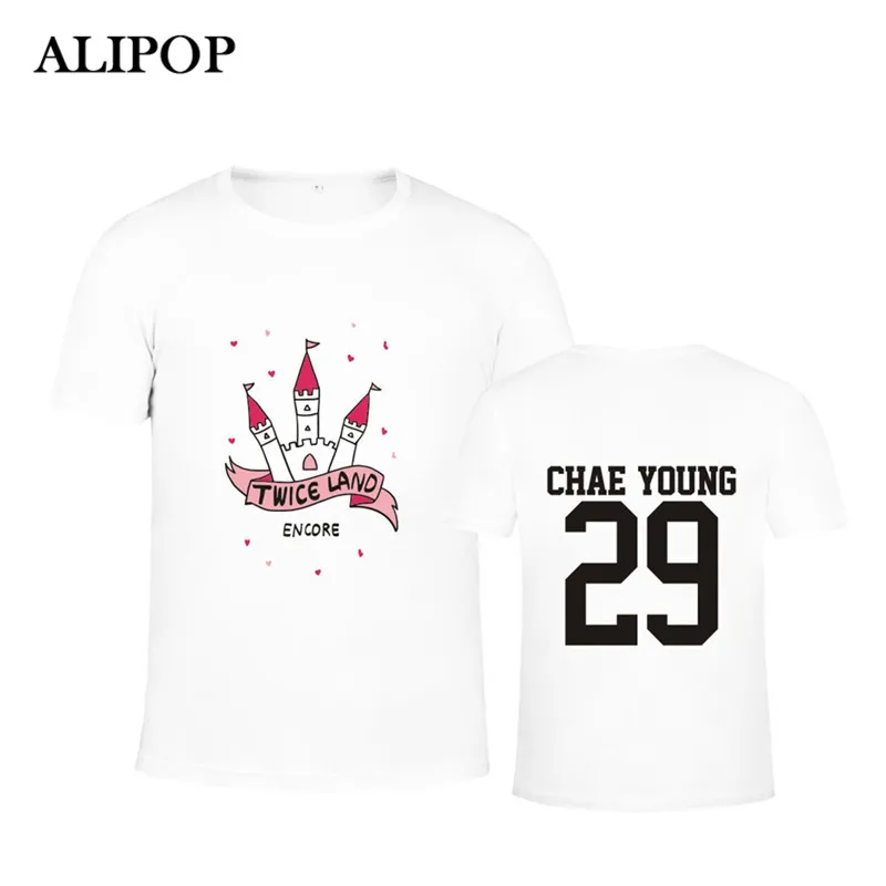 Корейская мода в стиле K-POP дважды Исландия открытие альбома концертная хлопковая