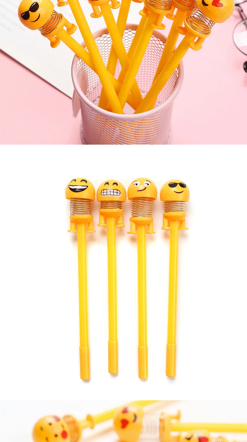 4 шт./компл. гелевая ручка милые lapices tinta caneta kawaii lapices tinta материал escolar trousse scolaire Канцелярское вечное перо papelaria