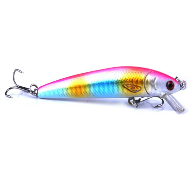 2 компл. 9 5 см/8 г ABS Пластик Bionic Crank приманки Крючки Гольян жесткий Блесен