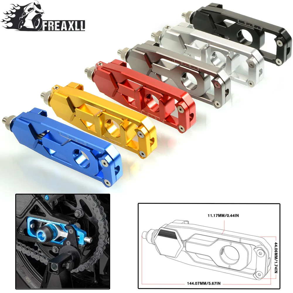 

Motorcycle accessories Rear Parts Axle Spindle Chain Adjuster Tensioners Catena for YAMAHA MT-09 MT09 TRACER FZ-09 FZ09 FJ-09