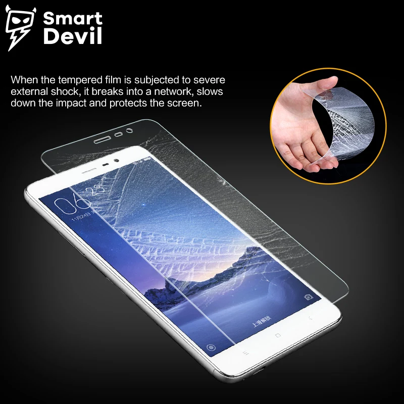 Защитное стекло SmartDevil для Xiaomi Mi 6 / note 3 мобильный телефон закаленное 2.5D Защитная