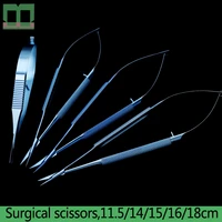 surgical scissors titanium alloy eye ophthalmic cut 11 514151618cm hand microsurgical scissors corneal scissors
