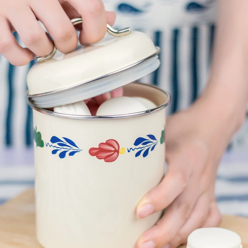 Металлическая бутылка для хранения кофе сахара чая кружевная Минималистичная