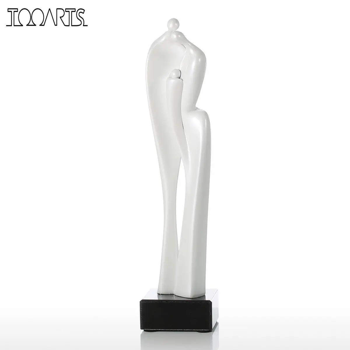 Статуэтка Tooarts для влюбленных из смолы статуэтка внутреннего декора абстрактная