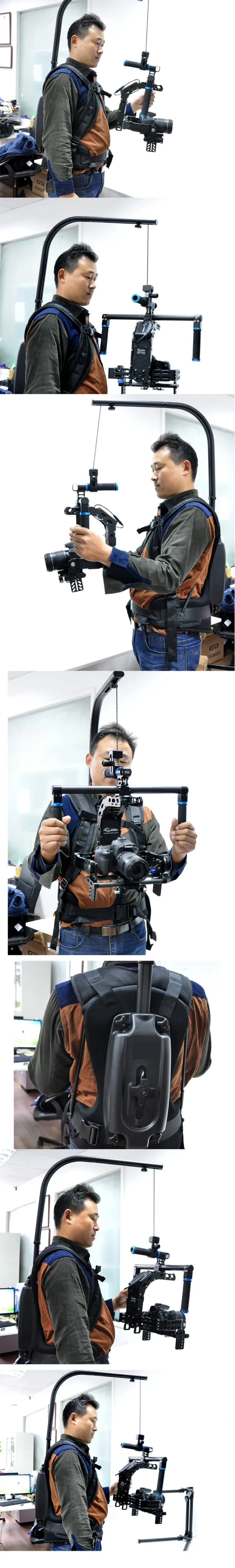 Как EASYRIG 1-6 кг видео пленка камера gimbal аксессуары для DSLR DJI Ronin M/S ZHIYUN WEEBILL LAB Crane 3 MOZA AirX AK2000/4000