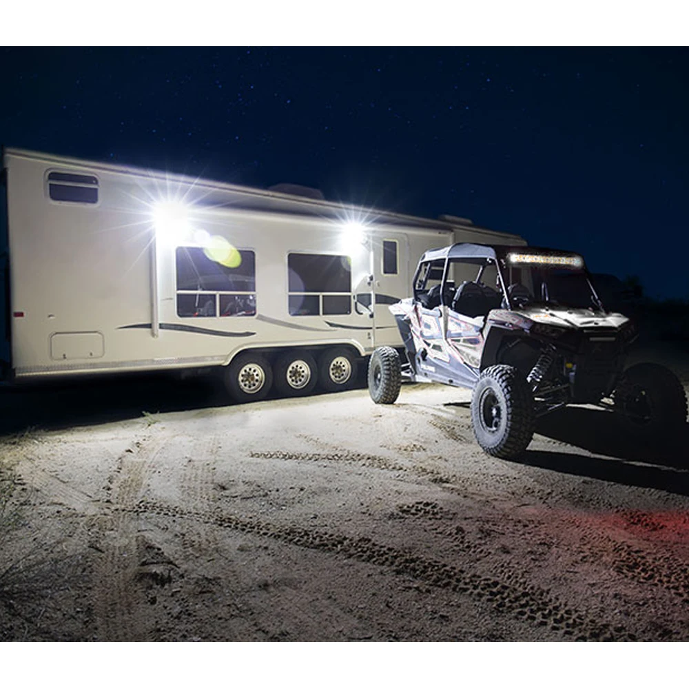 MICTUNING 2 шт. RV внешний светодиодный фсветильник для крыльца Универсальный 12 В