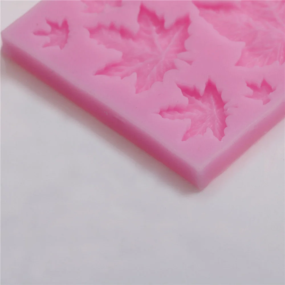 1 шт. DIY узор в виде кленового листа силиконовая форма для выпечки кекса