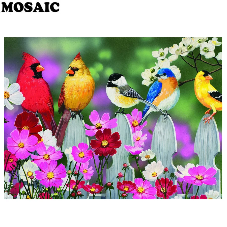 Набор для алмазной вышивки сделай сам картина с животными 5D полная выкладка