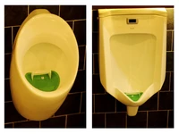 free shipping 2setlot new design football cup theme of the urinal toilet mat with sweet smell mat in the toilet air freshener