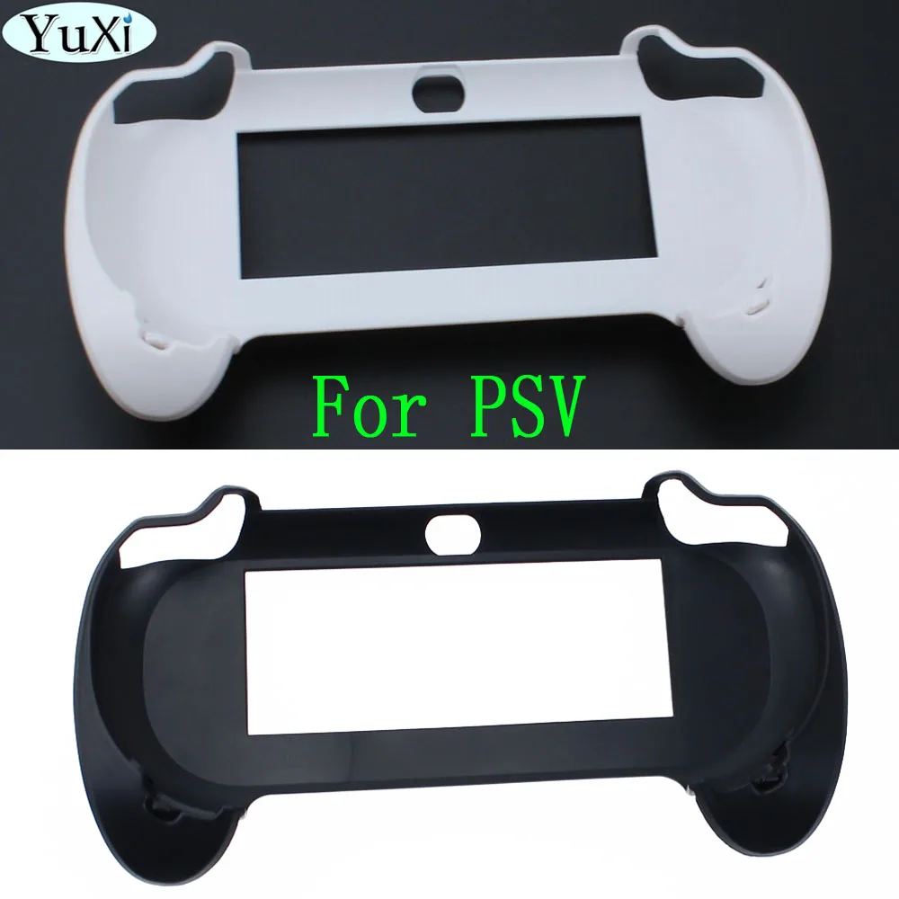 

Black White Plastic Hard Case Cover Skin Protector for anti-skid handle Hand Grip for Sony PS Vita PSV Game gaming controller