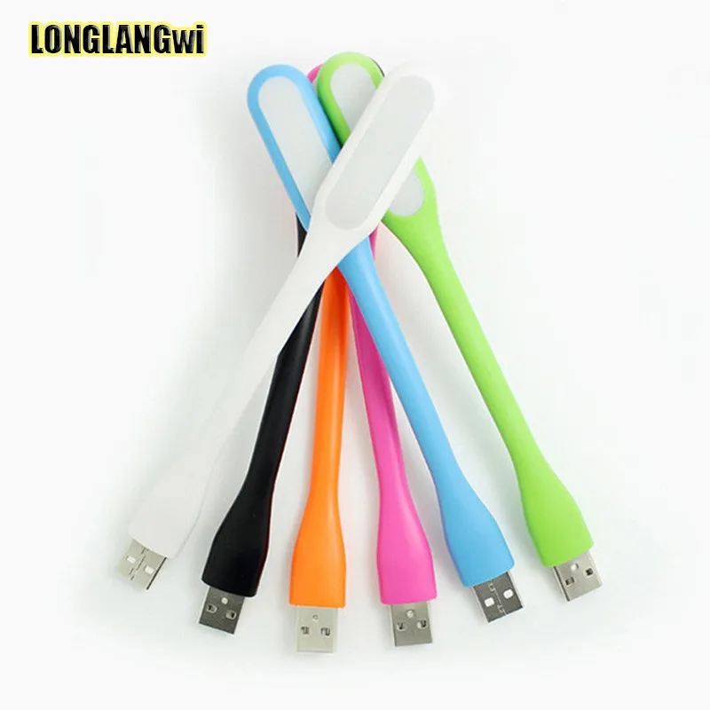 Миниатюрный светодиодный USB светильник гибкая светодиодсветодиодный Ночная