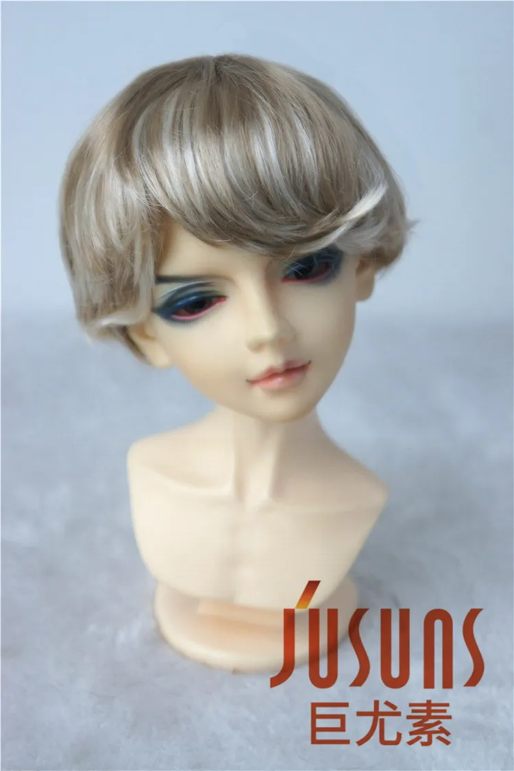 D28053 23-24 см Размер 9-10 дюймов BJD парики Enfant мягкие синтетические мохеровые кукольные парики аксессуары для кукол